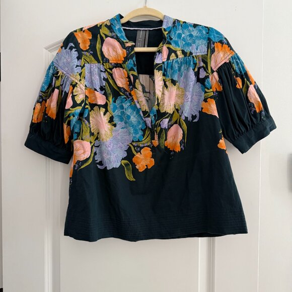 The Yukiko Noritake Darcey Popover Swing Top - Picture 5 of 5